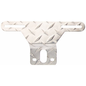CE Smith Trailer 26053A Aluminum Tread License Plate Bracket, 9 3/8" x 4 7/8"