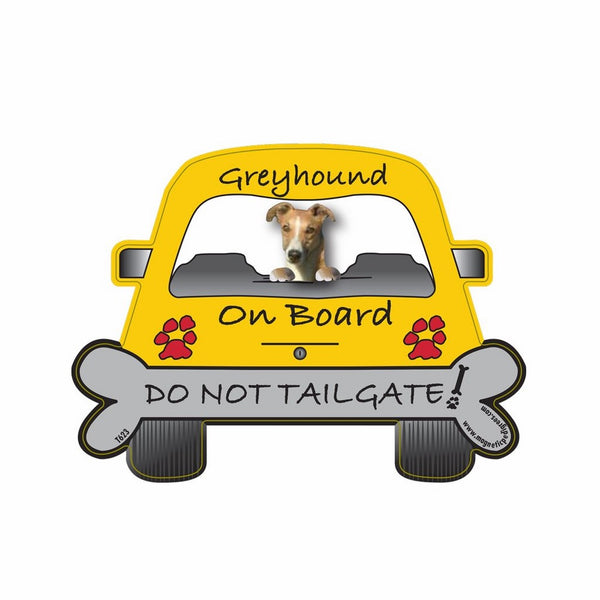 Greyhound - Tailgate Magnet