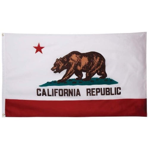 5' X 3' California State Flag