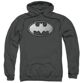 Batman DC Comics Duct Tape Logo Adult Pull-Over Hoodie