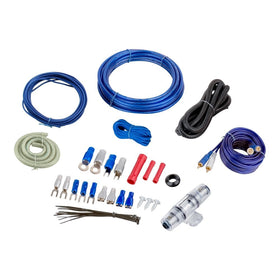 Bullz Audio (EPAK8BL) Economy Blue 8-Gauge Power Amplifier Kit
