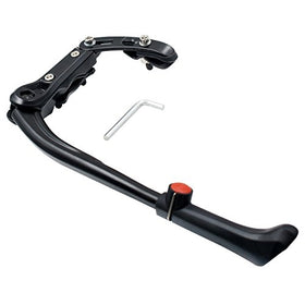 Outtag (No Tools Adjustable, Fits 24'' to 29'',Double Fixation) Aluminum Alloy Mountain Bicycle Cycling Sturdy Kickstand Kick Firm Mount Mountain Bike MTB
