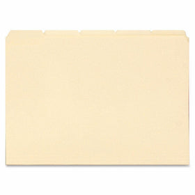 Smead File Folder, Reinforced 1/5-Cut Tab, Letter Size, Manila, 100 Per Box (10356)