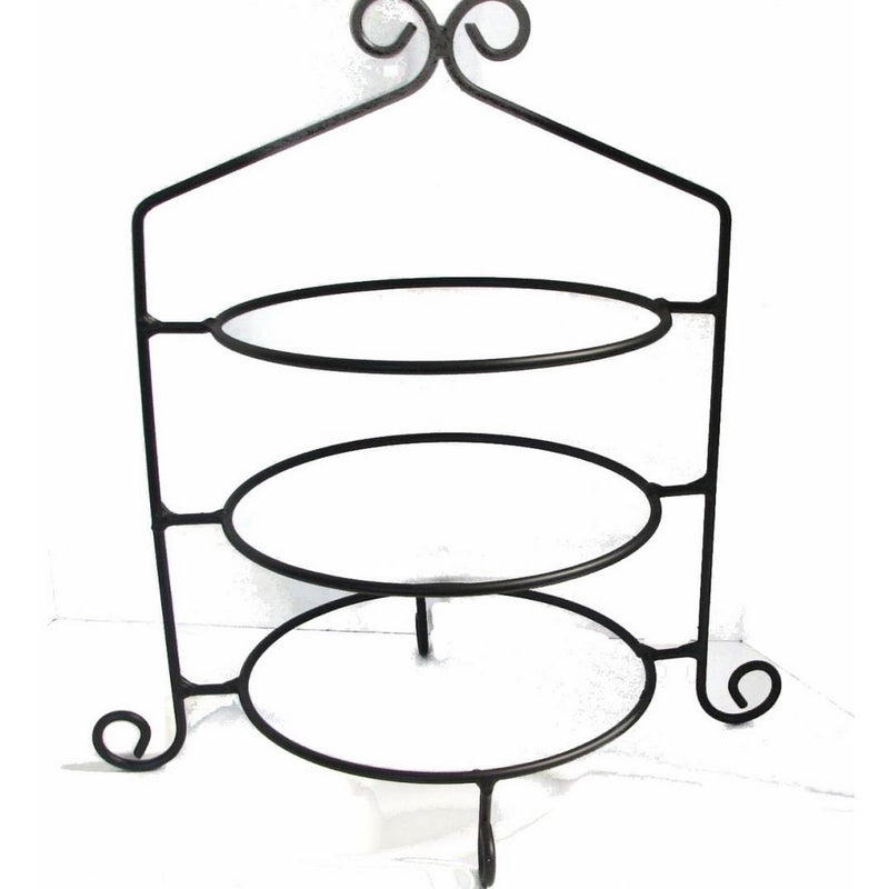 Wrought Iron Pie Stand/Rack Triple Tier Hand Made