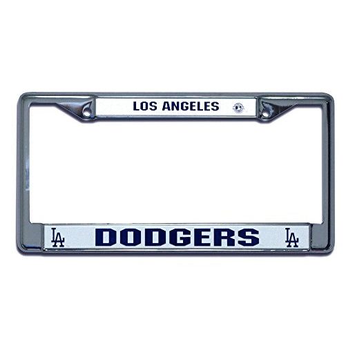 Los Angeles Dodgers Chrome License Plate Frame