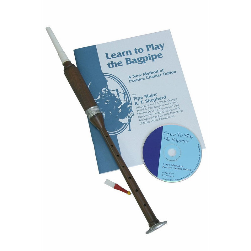Rosewood Practice Chanter, Book & CD