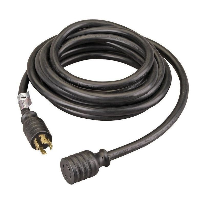 Reliance Controls Corporation PC3020 30-Amp, 20-Foot Generator Power Cord for Generators Up to 7,500 Running Watts