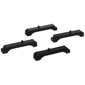 Prothane 7-1712-BL Black Big Block Radiator Isolator