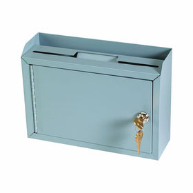 STEELMASTER Multi-Purpose Steel Drop Box, Gray (22258DBGY)