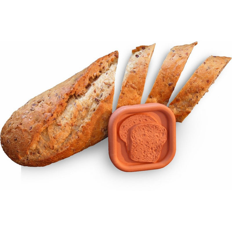 JBK Pottery Terra Cotta Bread Saver