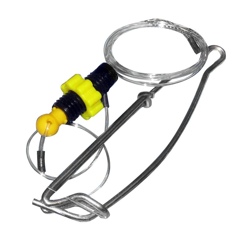 Scotty 1032 Stainless Snap Hairtrigger Release, 18-Inch Leader