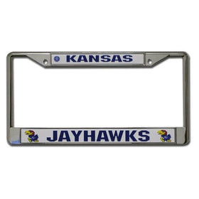 NCAA Kansas Jayhawks Chrome Plate Frame