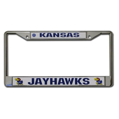 NCAA Kansas Jayhawks Chrome Plate Frame
