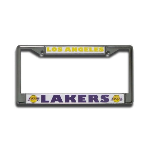 Los Angeles Lakers Chrome Frame (White Insert)