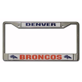 Denver Broncos Chrome Frame