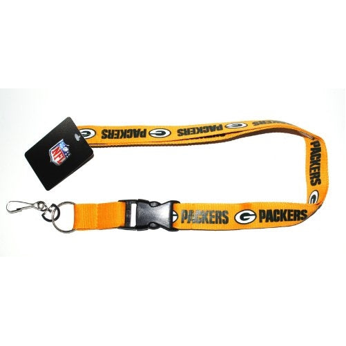 NFL Green Bay Packers Lanyard, Yellow