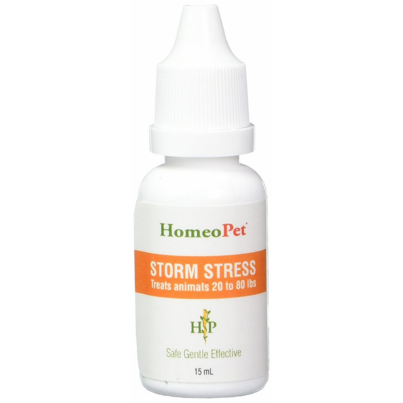 Storm Stress K-9 Treats animals 20 to 80lbs (15ml) min.450 drops