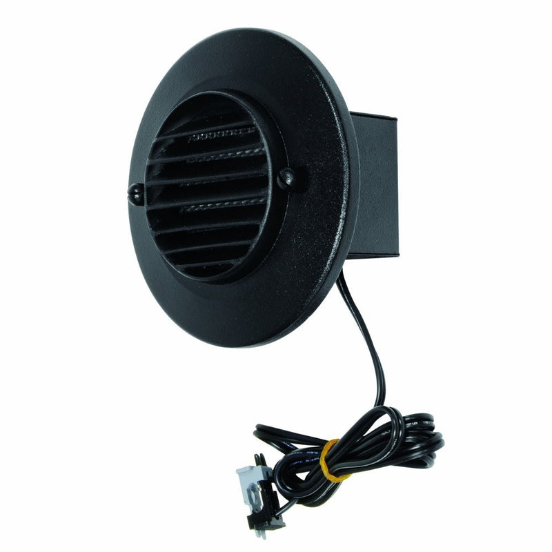 LED Round Deck Light, Black