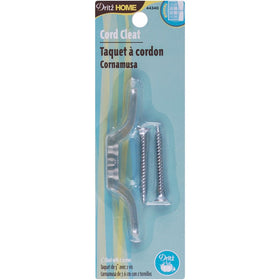 Dritz 44340 Cord Cleat, Clear, 3-Inch