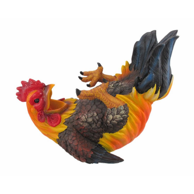 Happy Feet Rooster Wine Bottle Holder