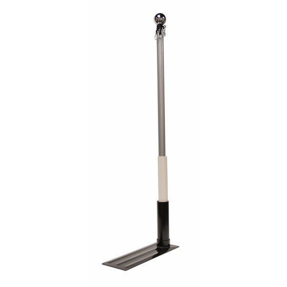 Camco 51606 16' Fiberglass Flagpole with Car Foot