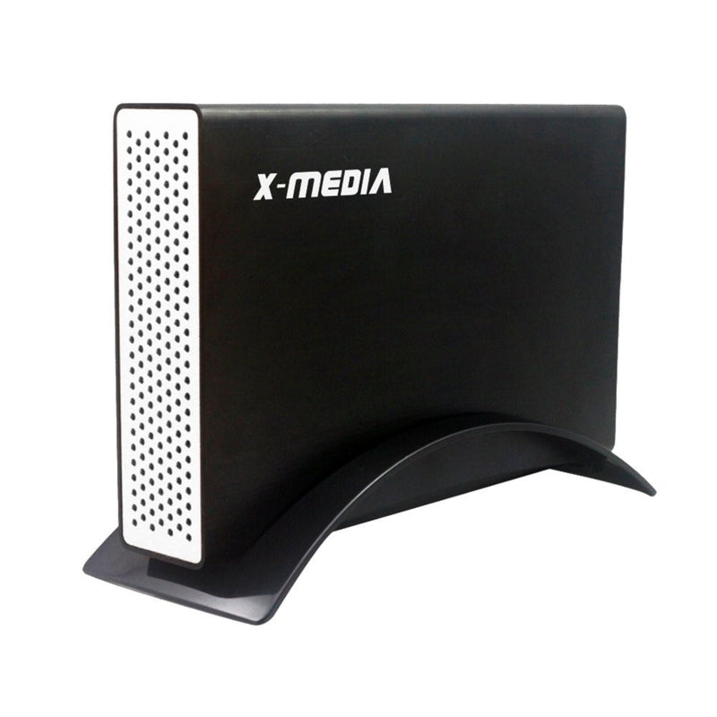 X-MEDIA 3.5" SuperSpeed USB3.0 SATA I/II/III Aluminum Hard Drive External Enclosure case [XM-EN3251U3-BK]