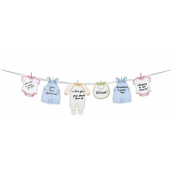 Wilton 1004-3122 Welcome Baby Garland Kit