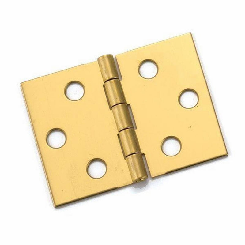 National Hardware N211-870 1-1/2" X 2" Solid Brass Desk Hinge
