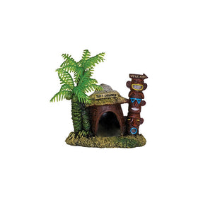 Blue Ribbon 006062 Exotic Environments Betta Hut with Palm Tree