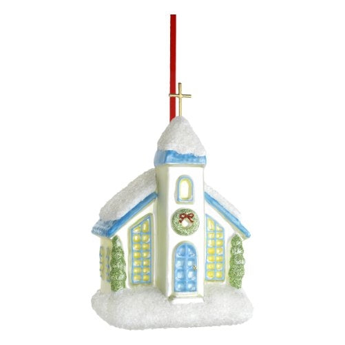 Reed & Barton C4278 Sugar Snow Village, 5.5-Inch, Chapel