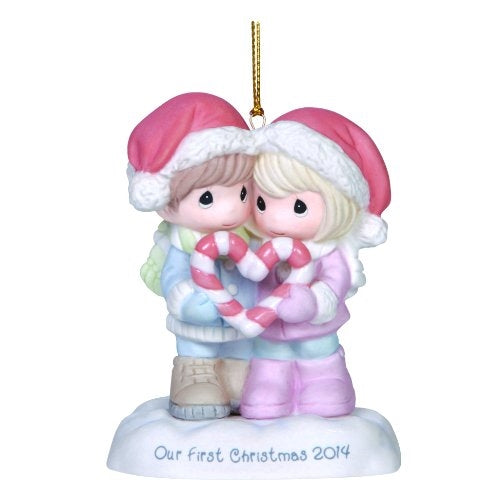 Precious Moments Company Dated 2014 Couple Ornament