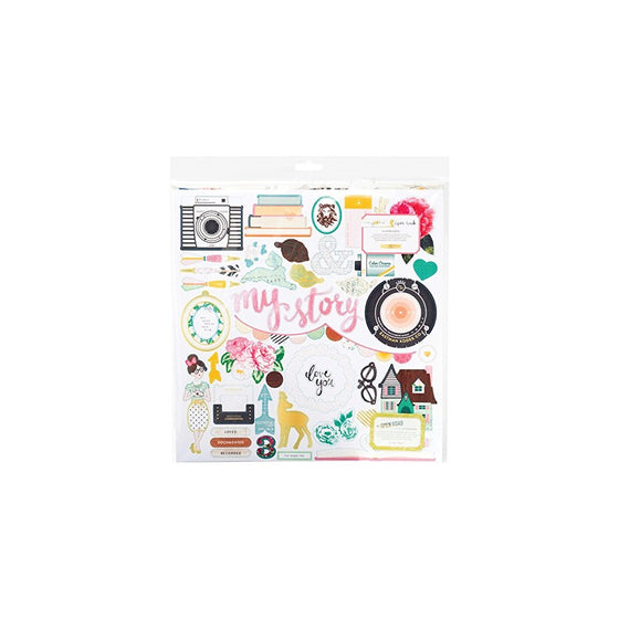 Crate Paper 683573 Maggie Holmes Open Book Chipboard