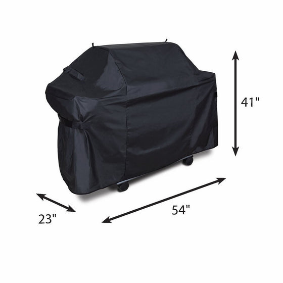 Grill Care 17573 54" Deluxe PVC/Polyester Grill Cover Compatible with Weber Spirit Grills