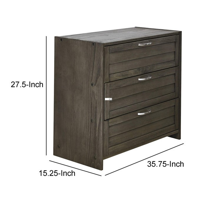 Transitional Wooden Under Bed Storage with Drawers and Shelves, Brown