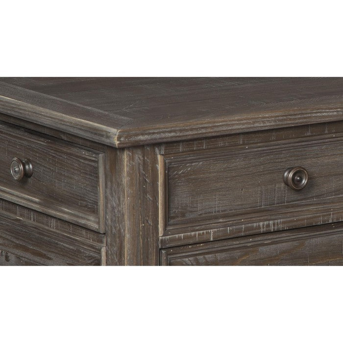 Rectangular Lift Top Wooden Cocktail Table with 4 Drawers, Rustic Brown