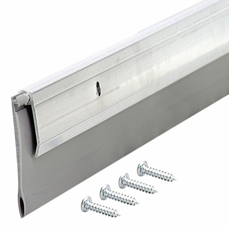 M-D Building Products 5389 Heavy Duty Door Sweep EXV, 36 Inches, Aluminum