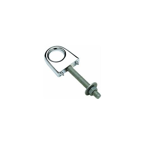 BOW EYE SINGLE 3/8"X 3" Chrome Plated Zinc