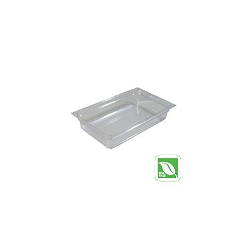 Rubbermaid Commercial Products FG131P00CLR Full Size 13-3/4-Quart Cold Food Pan