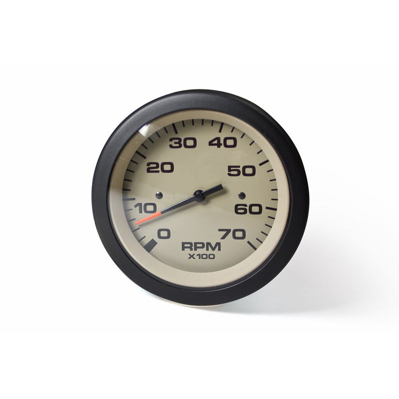Sierra International 59703P Sahara O/B & 4-Stroke Gas Engines 0-7000 Rpm Dial Range Electric Tachometer, 3"