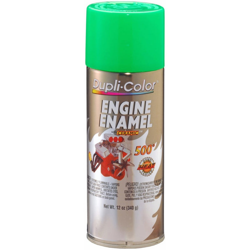 Dupli-Color EDE164107 Ceramic Grabber Lime Green Engine Paint - 12 oz.