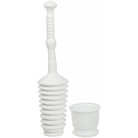 G.T. Water Products, Inc. MP500-B4 Master Plunger All Purpose Plunger with Bucket, White