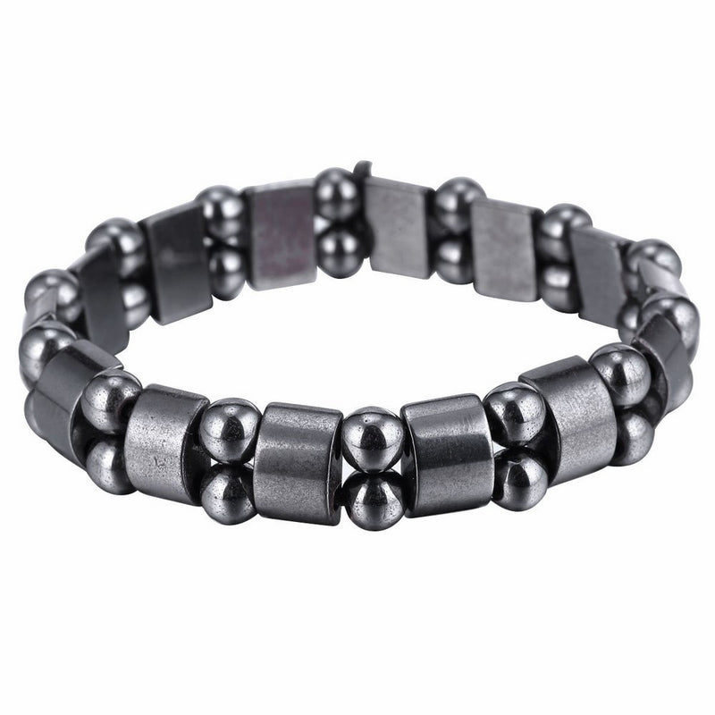 VIKI LYNN Hematite Powerful Magnetic Bracelet for Arthritis Pain Releif or for Sports Related Therapy