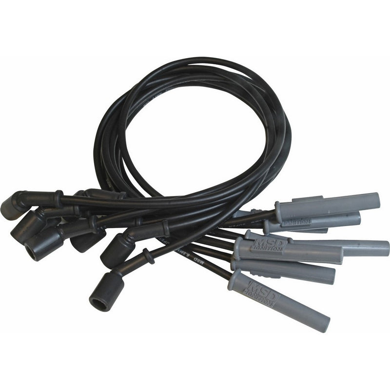 MSD 32823 Black 8.5mm Super Conductor Spark Plug Wire Set