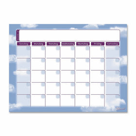 GoWrite! Self-Adhesive Dry Erase Monthly Calendar, 16.5"x22", 3 Pack (AS1722CAL)