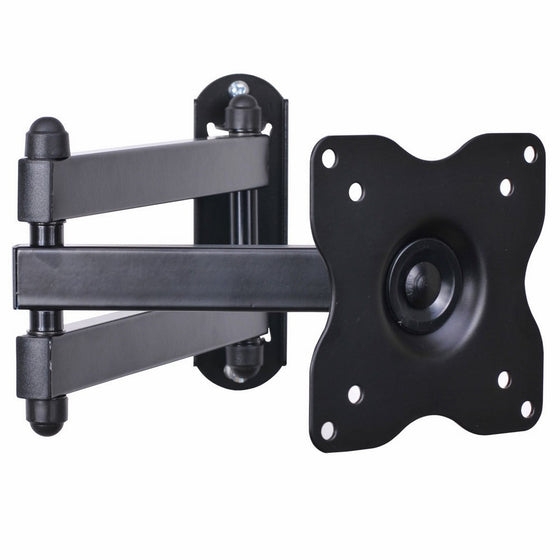 VideoSecu ML12B TV LCD Monitor Wall Mount Full Motion 15-Inch Extension Arm Articulating Tilt Swivel for Most 15 to 27-Inch LED TV Flat Panel Screen with VESA 100x100,75x75 1KX (Black)