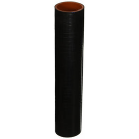 HPS HTST-200-BLK Silicone High Temperature 4-ply Reinforced Tube Coupler Hose, 75 PSI Maximum Pressure, 12" Length, 2" ID, Black
