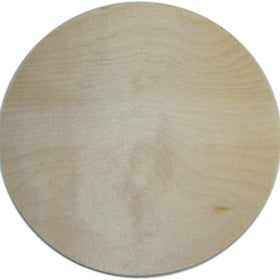 Mpi BBP-111 10-Inch Unfinished Wood Baltic Birch Plaque, Circle