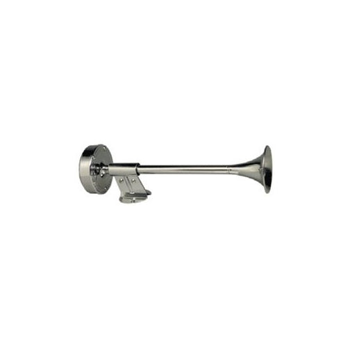 Ongaro Deluxe SS Shorty Single Trumpet Horn - 12V