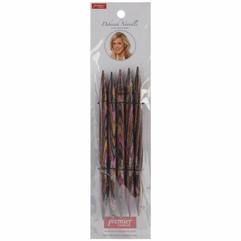 Premier Yarns Deborah Norville Double Pointed Needles, 6-Inch, 11/8.0mm