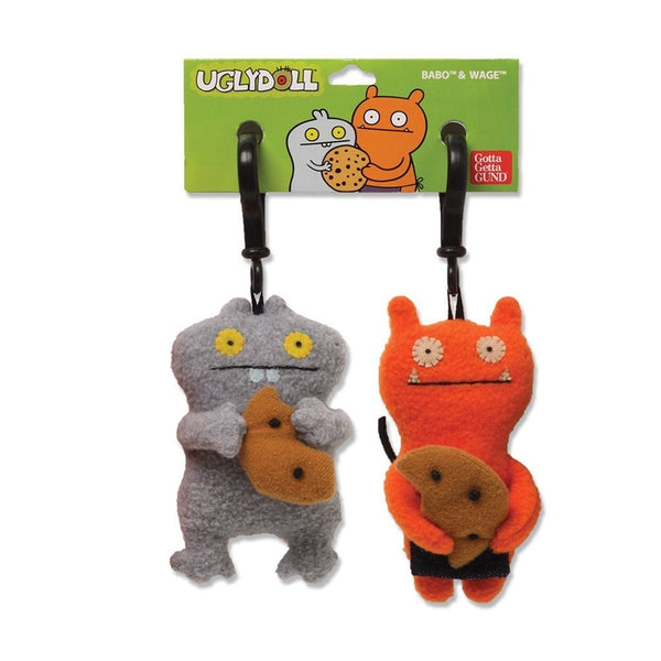 Gund Uglydoll Babo and Wage Best Friends Plush